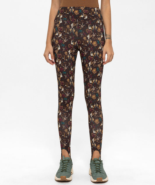 Burçlar Desenli Füzo Tayt