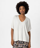 V Yaka Oversize Bluz